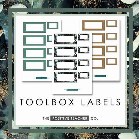 Emerald Forest Toolbox Labels