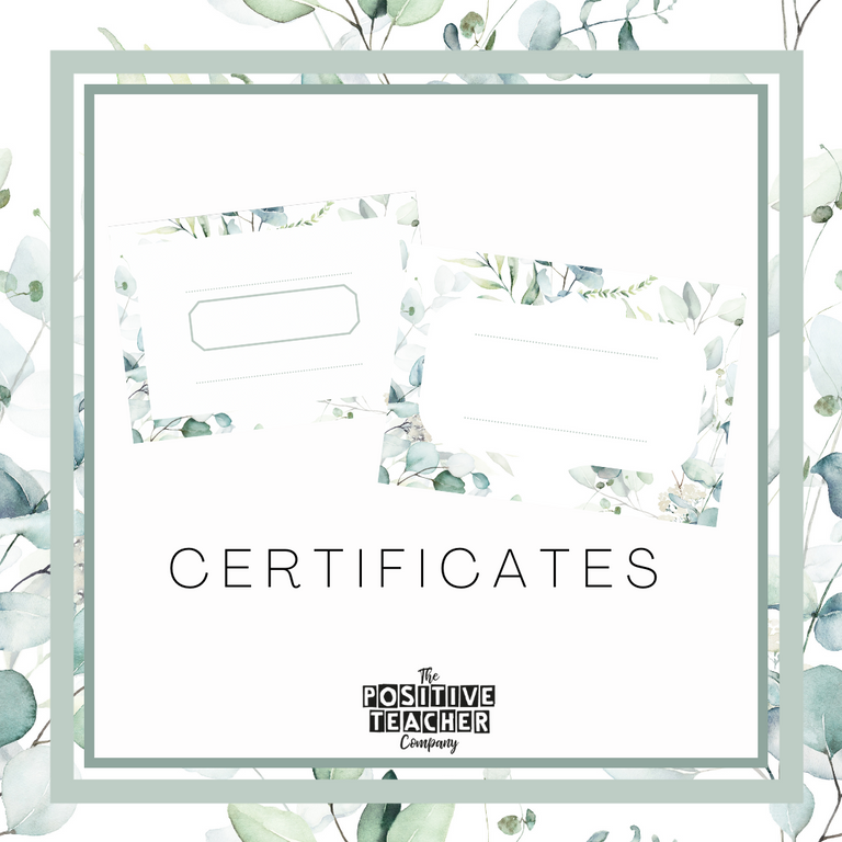 Eucalyptus Certificates