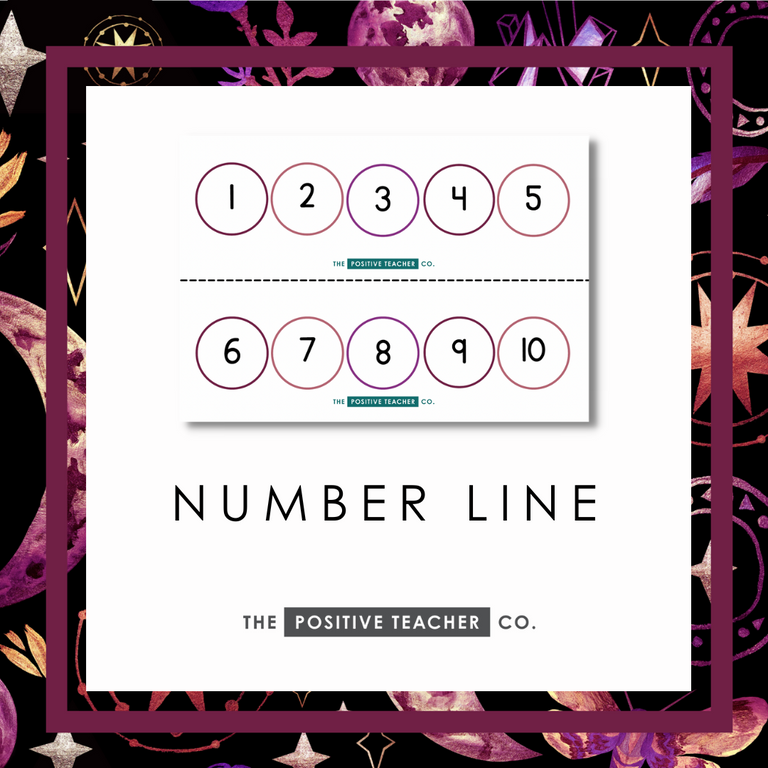 Mystic Night Number Line