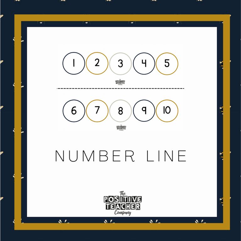 Bee Happy Number Line