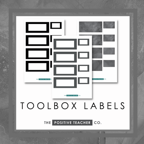 Slate Toolbox Labels