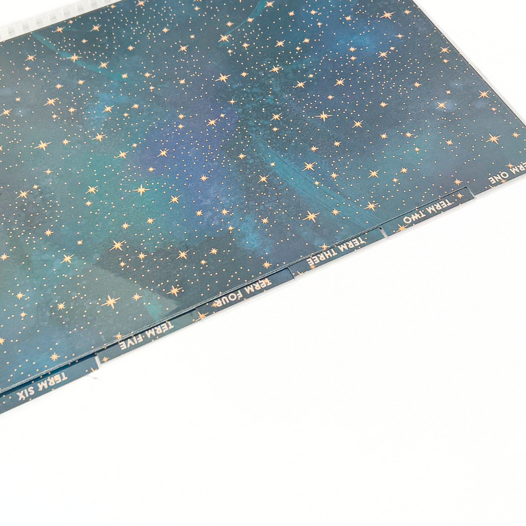 Divider Tab Set- Starry Sky