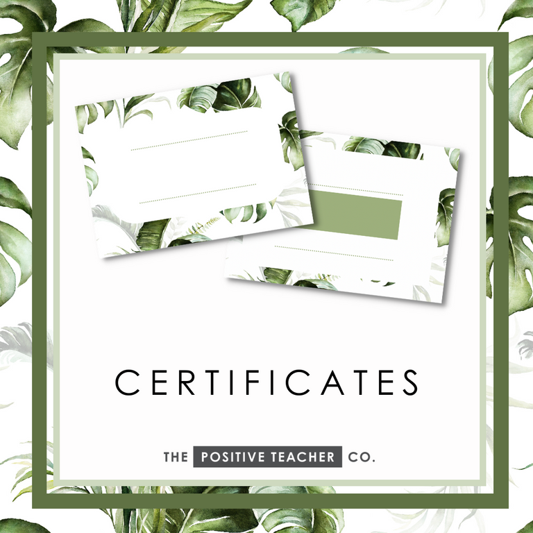 Tropical Leaves Certificates