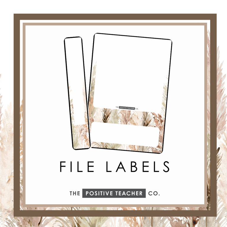 Pampas File Labels