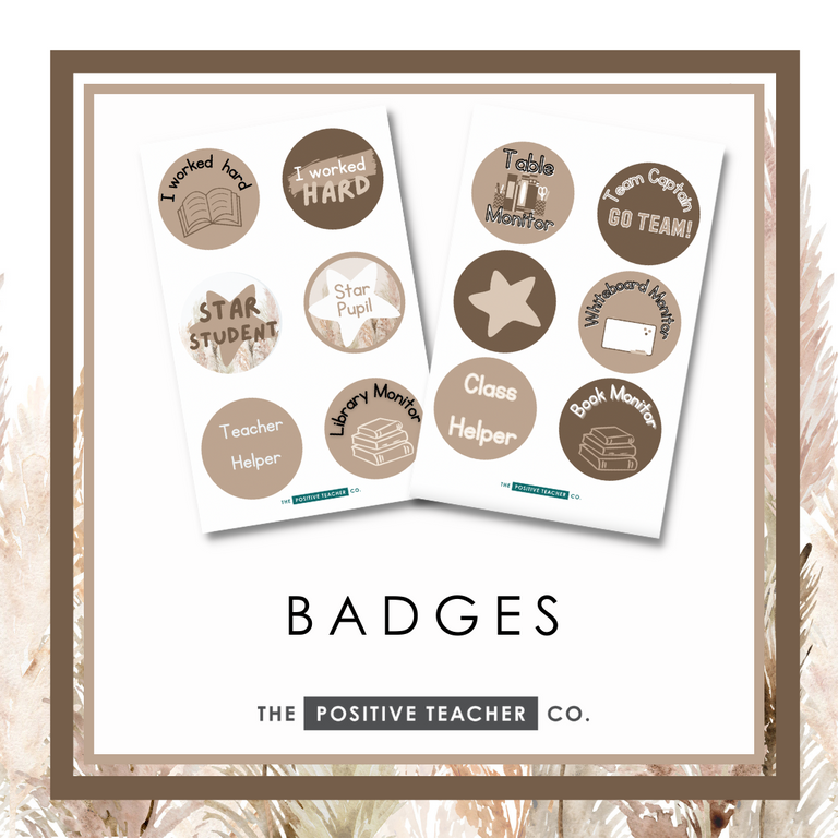 Pampas Badges