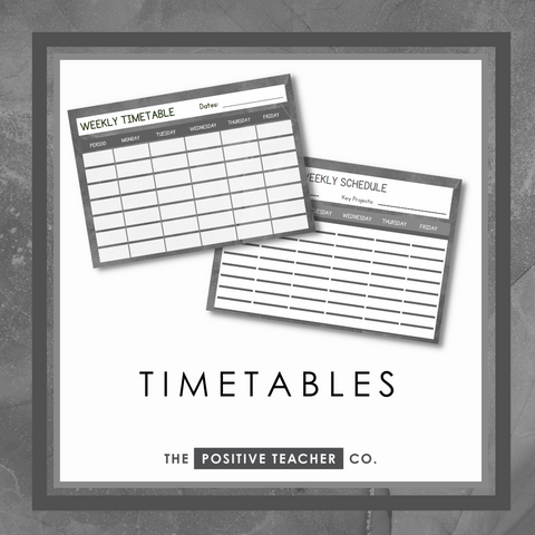 Slate Timetables