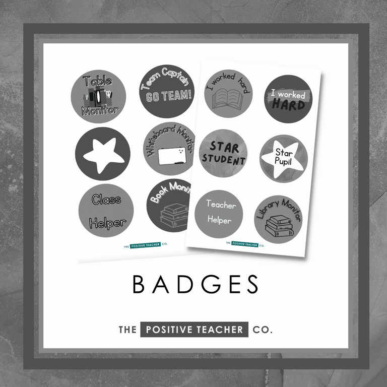 Slate Badges