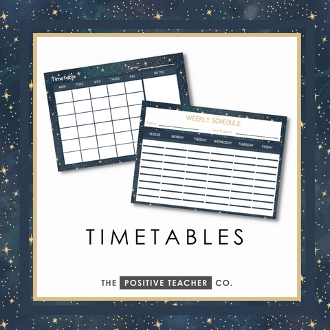 Starry Sky Timetables