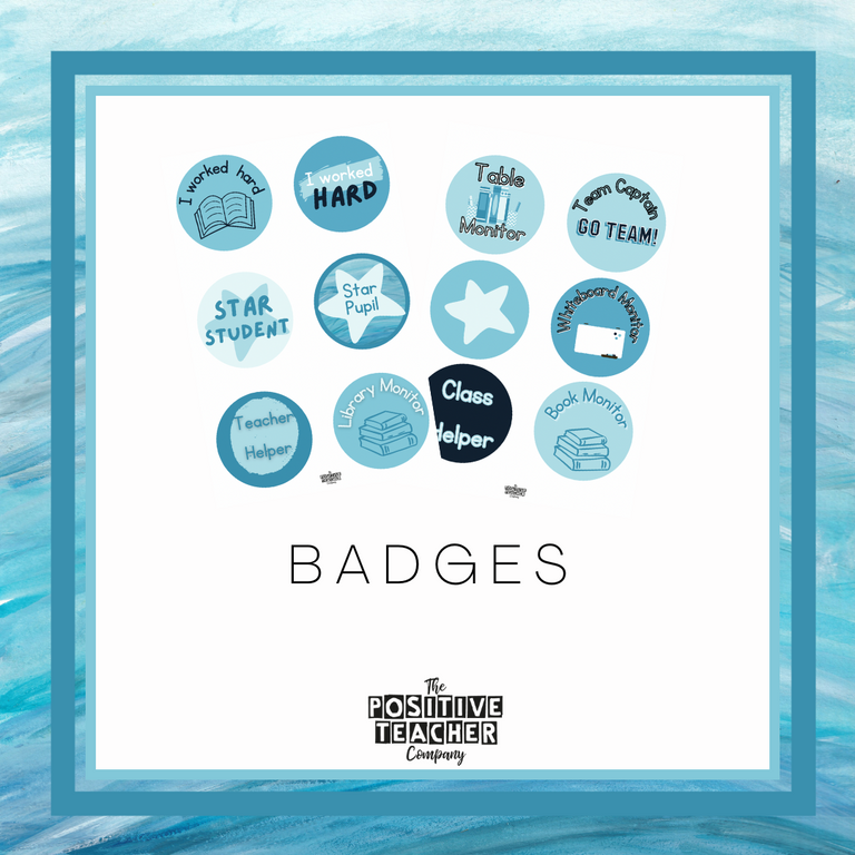 Sea Breeze Badges