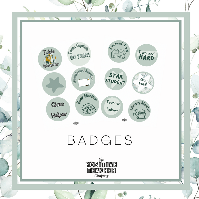 Eucalyptus Badges