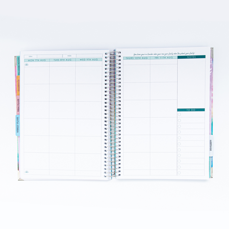Cosmic Haze Teacher Planner 2023-2024