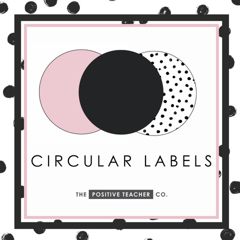 Polka Circular Labels