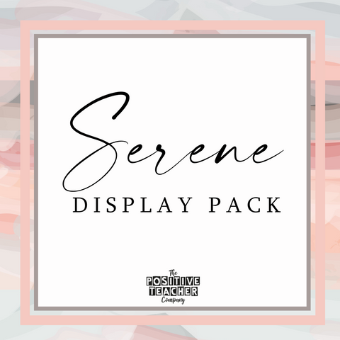 Serene Display Pack