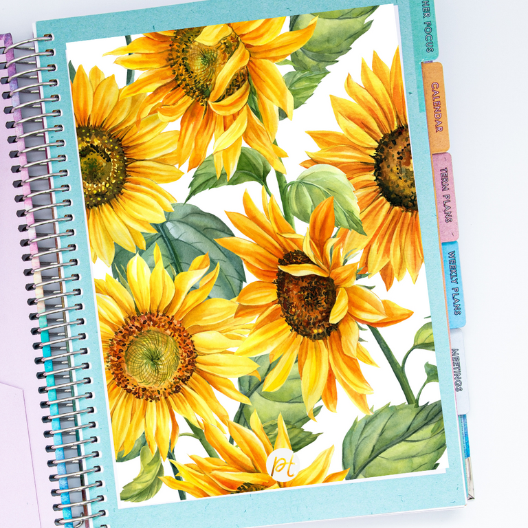 Sunflowers Free Download Divider Cover