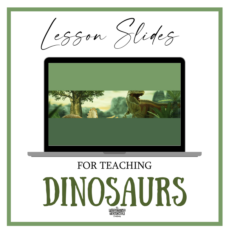 Dinosaurs Lesson Slides