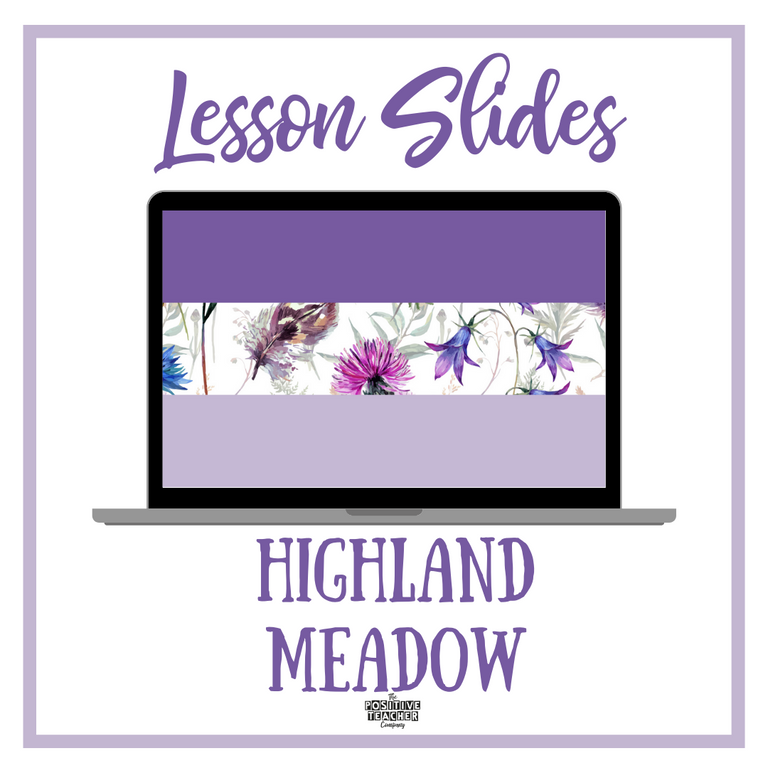 Highland Meadow Lesson Slides