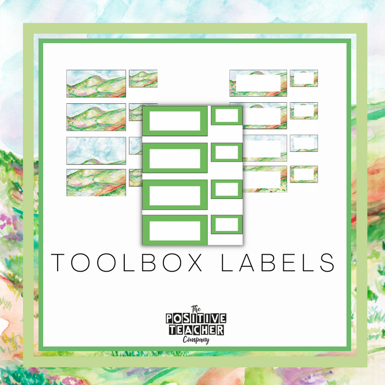 Rolling Hills Toolbox Labels