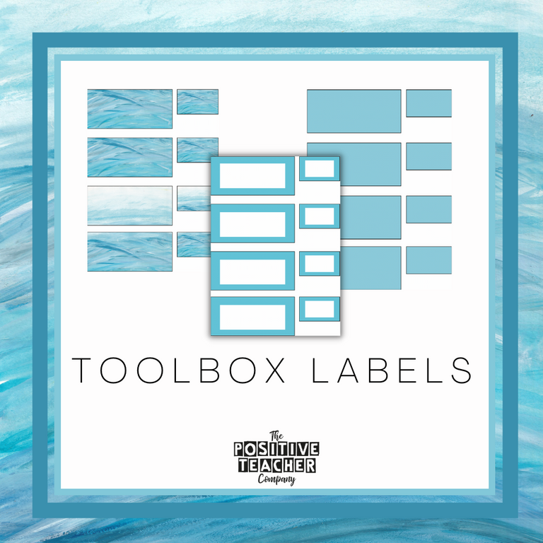 Sea Breeze Toolbox Labels