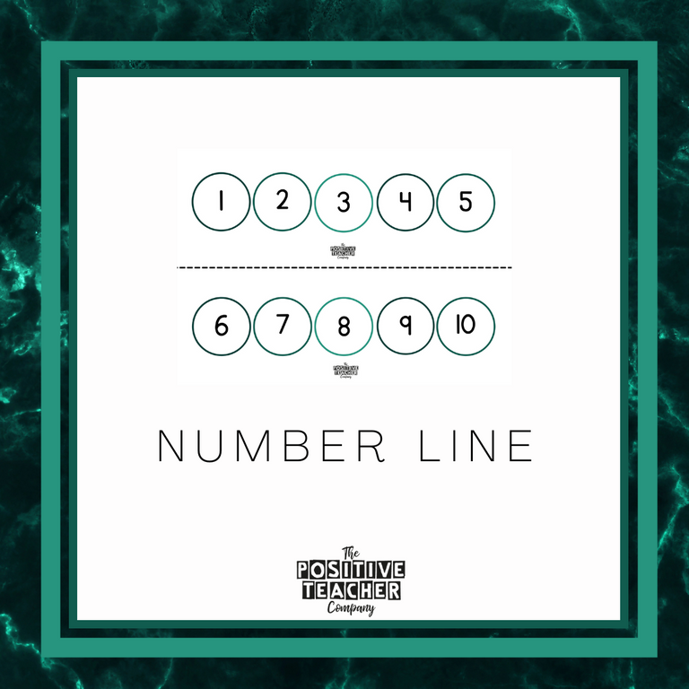 Marbled Jade Number Line